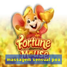 massagem sensual poa